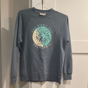 San Diego Zoo California Blue Sweater